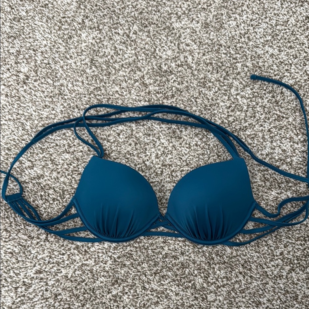 Teal Women's Swim Top